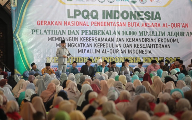 Mendes Yandri Komitmen Berantas Buta Huruf Alquran di Desa-desa
