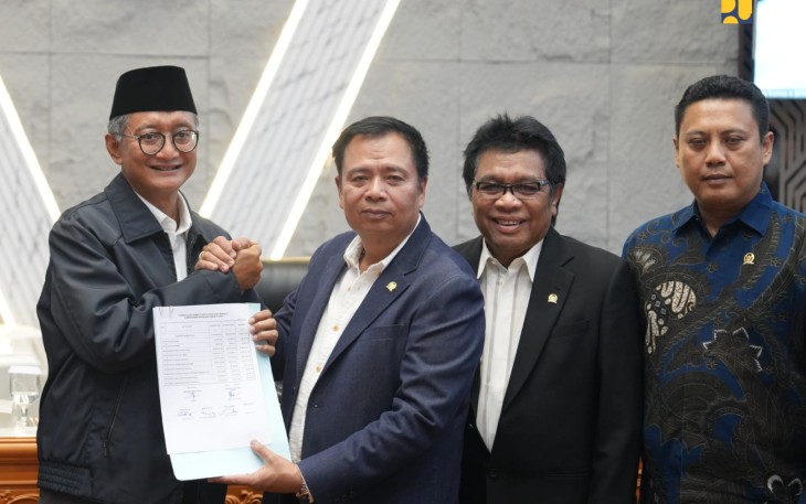 DPR Setujui Pagu Indikatif Kementerian PU Rp70,86 Triliun
