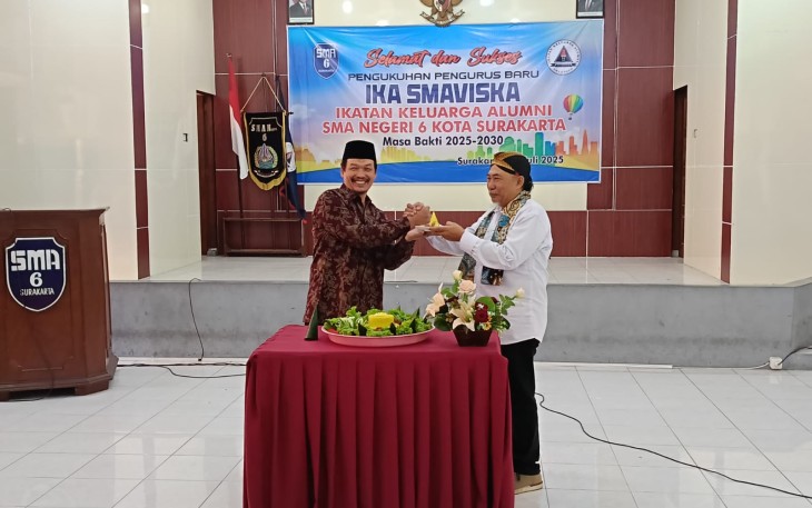 IKA SMAVISKA Kukuhkan Pengurus Baru 2025–2030