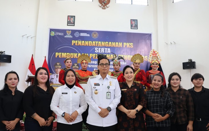 Kanwil Ditjenpas Sumut Dukung Kegiatan Penandatanganan PKS Serta Pelatihan Warga Binaan.