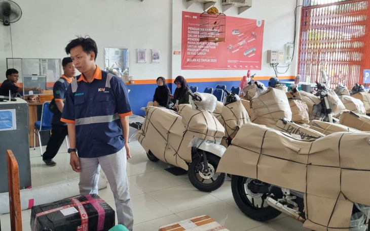 KAI Logistik Cetak Rekor Angkutan Retail 
