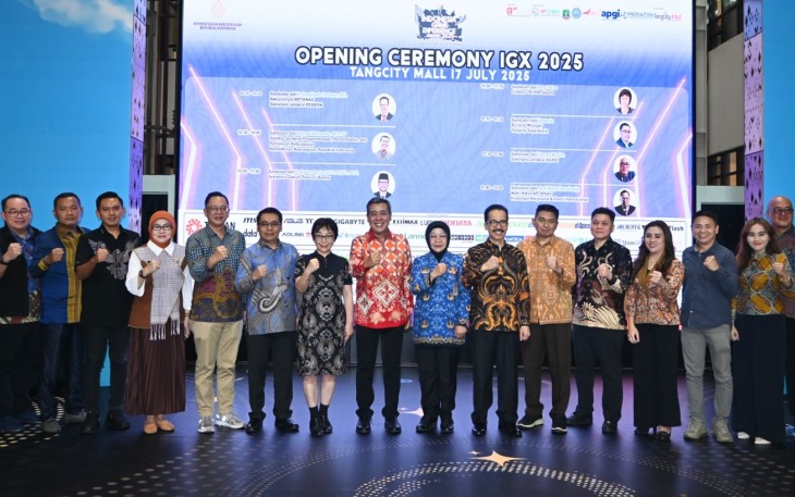 APTIKNAS TechSummit 2025 sukses digelar sebagai bagian integral dari rangkaian Indonesia Game Experience (IGX) 2025 di TangCity Mall