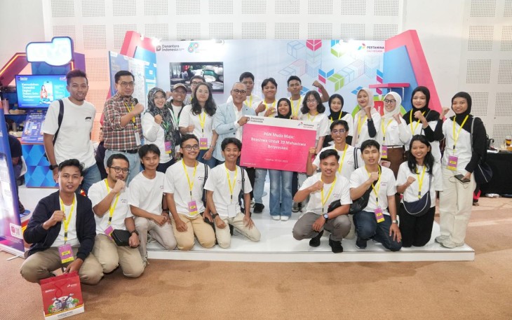 PGN Serahkan Beasiswa PGN Muda Maju ke 40 Mahasiswa Berprestasi di Puncak YOTNC 2025