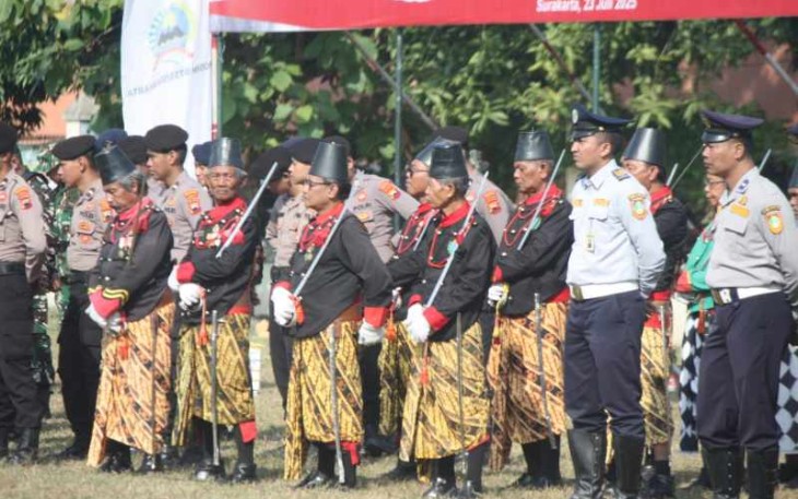 Prajurit Bergada Kraton Surakarta 