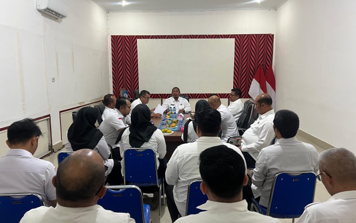 Kanwil Ditjenpas Gelar Rapat Internal Perkuat Sinergi Perkuat Tupoksi.