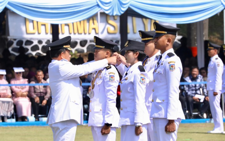 Mendagri Lantik 1.110 Pamong Praja Muda IPDN Angkatan XXXII