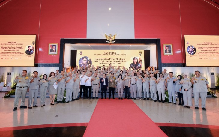 Kementerian Ekraf Dorong Fungsi KBPP Polri sebagai Penggerak Ekonomi Kreatif Bangsa Saat Pengarahan Rapimnas
