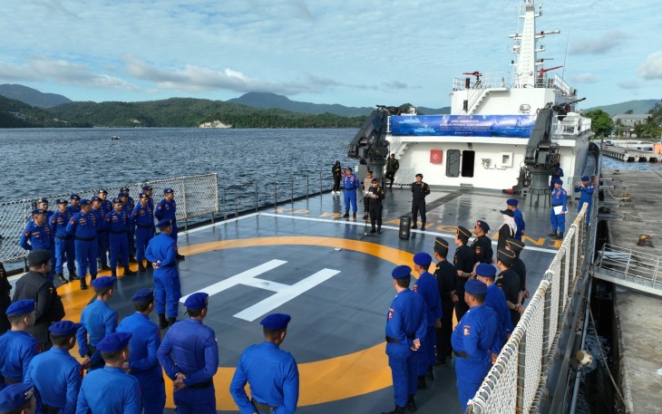 Bea Cukai Sabang Gelar Patroli Laut Bersama