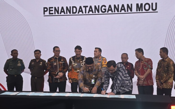 KAI Logistik dan Pemkot Serang Teken MoU Kemitraan Koperasi Merah Putih