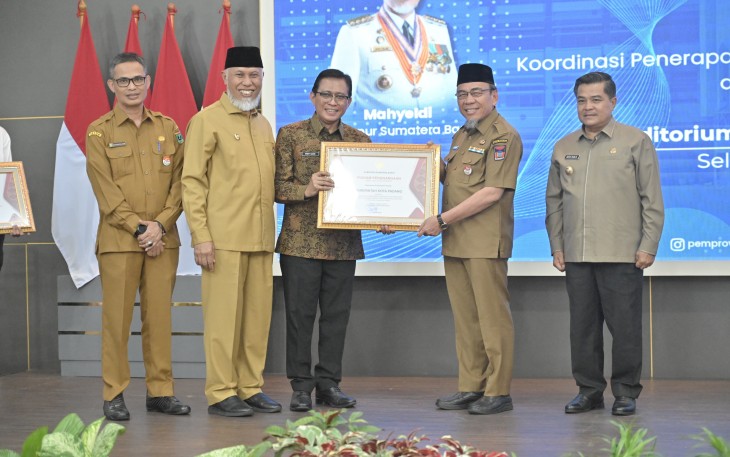 Direktur Jenderal Bina Pembangunan Daerah Kementerian Dalam Negeri Restuardy Daud