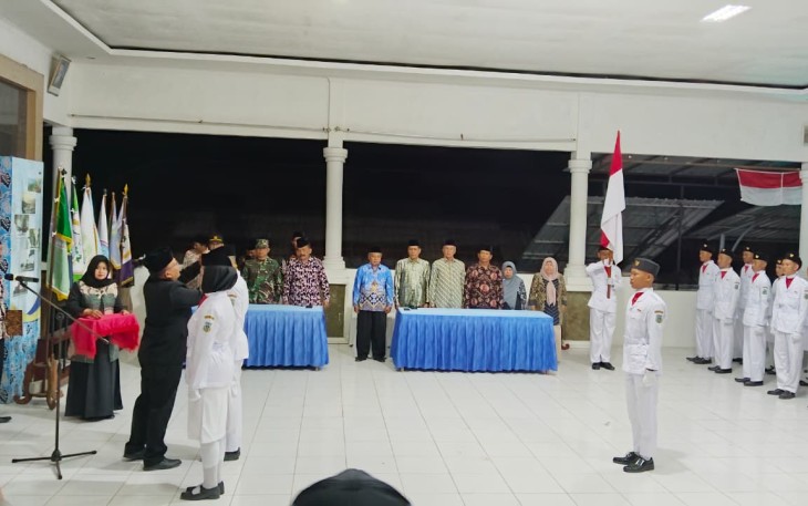 Pengukuhan Paskibraka Tingkat Kecamatan
