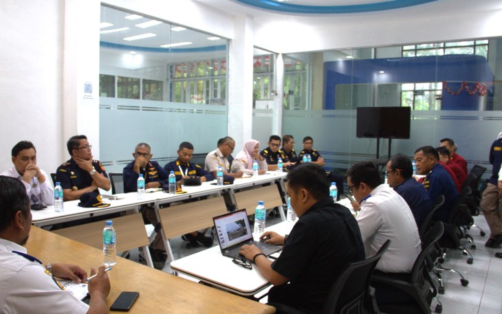 Bea Cukai Lhokseumawe Dukung Penyusunan Lay Out Terminal Pelabuhan Krueng Geukueh Menuju Jalur Internasional