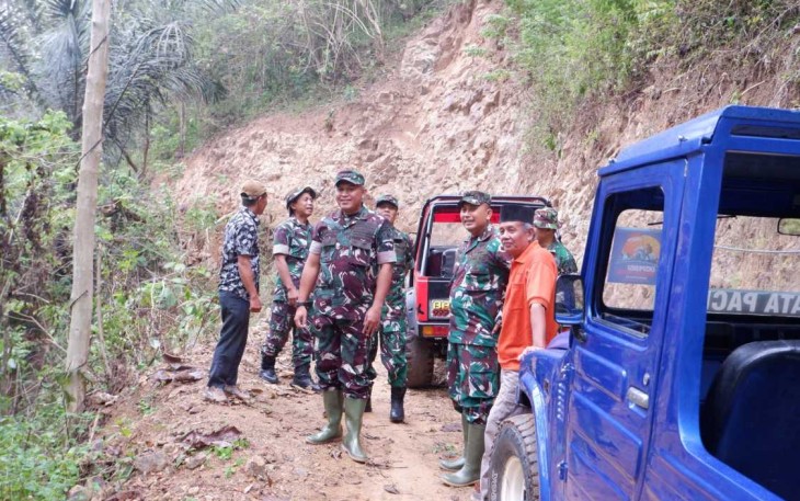 Peninjauan lokasi TMMD ke 126 Kodim 0801/Pacitan
