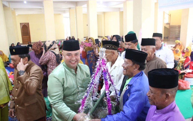 Dandim saat menghadiri perayaan Maulid Nabi Muhammad Saw