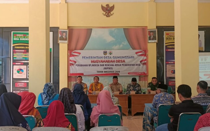 Rapat Musdesus RPJM Desa Gunungsari