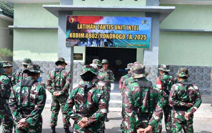 Latis Unit Intel Kodim Ponorogo Tahun 2025 Hari Ini Mulai Digelar