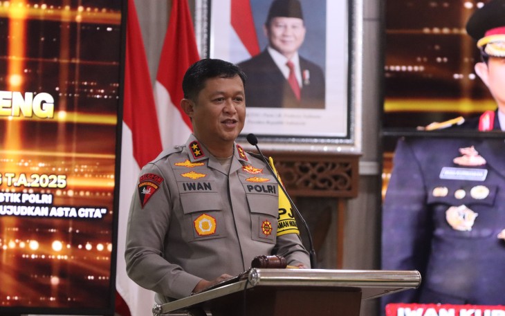 Kapolda Kalteng Irjen Pol Iwan Kurniawan, S.IK., M.Si