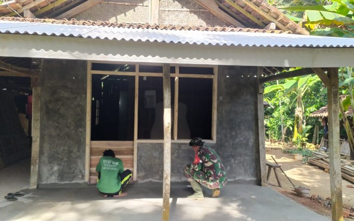 Program RTLH di wilayah Sudimoro Kabupaten Pacitan 