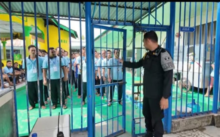 Program rehabilitasi di Rutan Pangkalan Brandan 