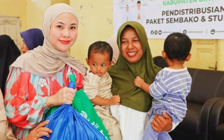 Hafizha Kembali Distribusikan Paket Sembako dan Stunting