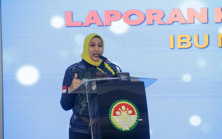 Penasihat Dharma Wanita Persatuan (DWP) Badan Narkotika Nasional Republik Indonesia (BNN RI), Ny. Dewi Suyudi Ario Seto, 
