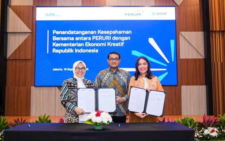 Kementerian Ekraf-Peruri Perkuat Ekosistem Kreatif