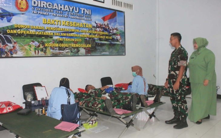 Dandim 0806/Trenggalek Letkol Inf Isnanto Roy Saputro 