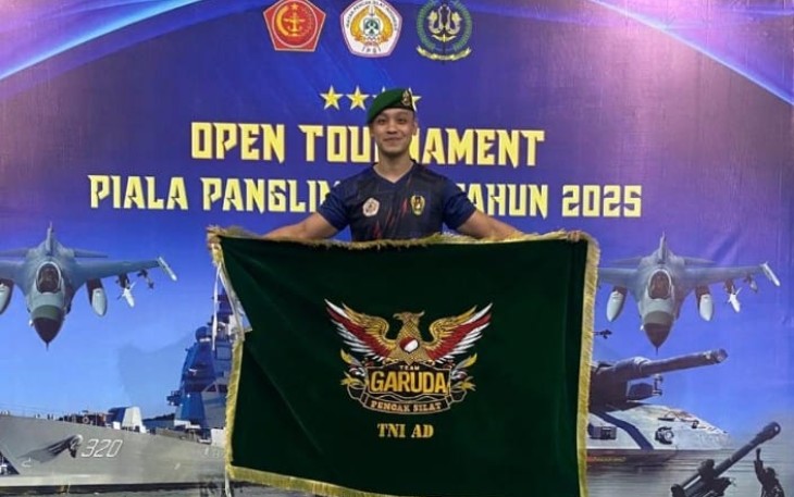 Prajurit Kodam IX/Udayana Raih Emas dan Atlet Terbaik di Piala Panglima TNI 2025
