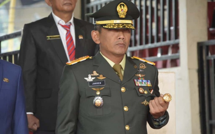 Danrem 023/KS Brigjen TNI Jansen P Nainggolan 