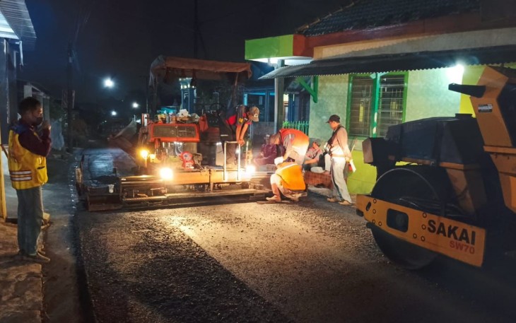 Dinas Pekerjaan Umum Bina Marga (DPUBM) Kabupaten Malang telah merampungkan proyek rehabilitasi jalan di Desa Purwosari, Kecamatan Singosari, Kabupaten Malang