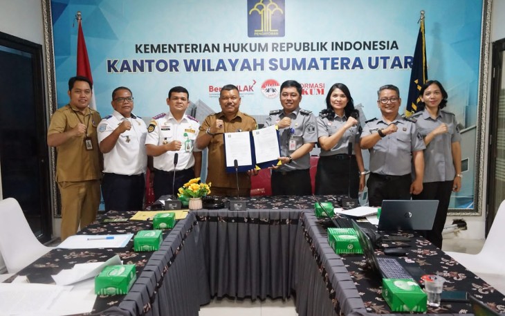 Harmonisasi Ranperwal di Kanwil Hukum Sumut, Senin (6/10)