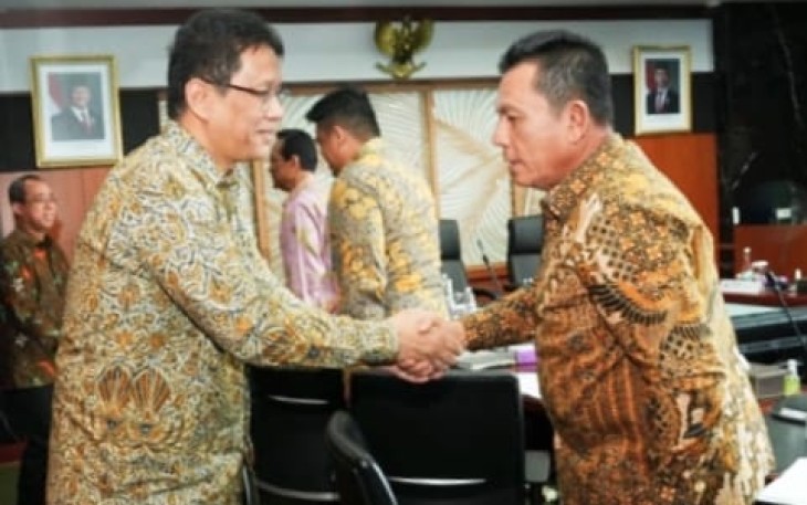 Audiensi Bersama Menkeu Purbaya Gubernur Ansar Berikan Masukan Terkait Dana Transfer ke Daerah 