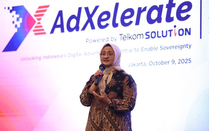 Dirut Telkom Dian Siswarini 