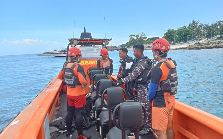 Pencarian Korban Tenggelam Perairan Kutampi Nusa Penida