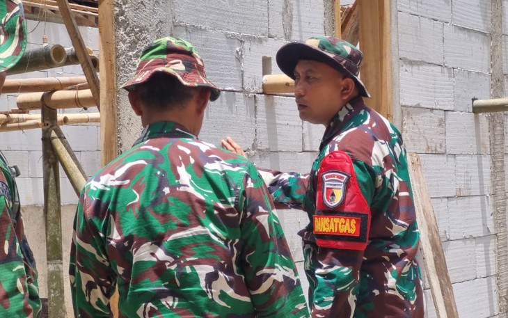 Dansatgas TMMD ke 126 Kodim Pacitan Letkol Arh Imam Musahirul