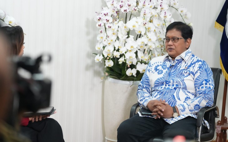 Wakil Menteri Transmigrasi Viva Yoga Mauladi kepada wartawan, di Jakarta (16/10/2025)