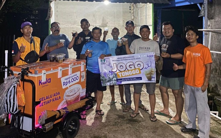 Kala Coffe gratis untuk warga ronda