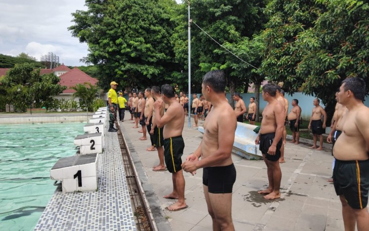 Garjas periodik prajurit Kodim 0802/Ponorogo 
