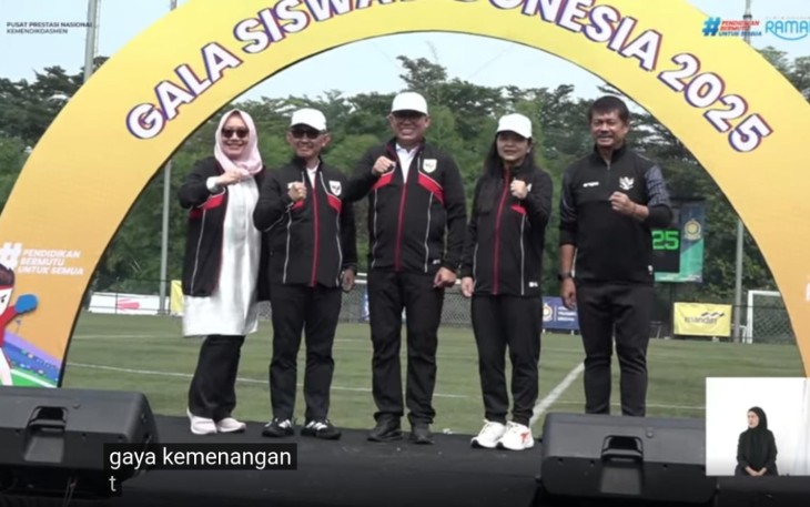 Pembukaan training center GSI 2025 tingkat SMP di Bogor
