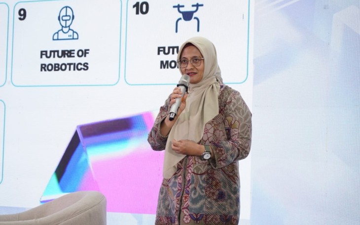 Dirut Telkom Dian Siswarini 