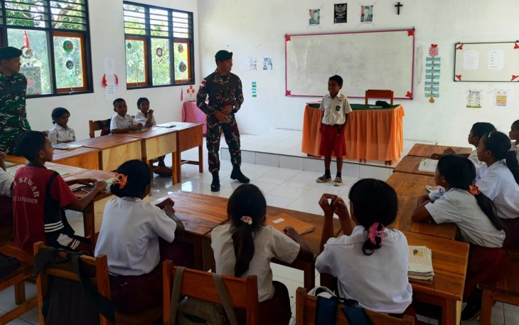 Pengajaran di sekolah perbatasan 