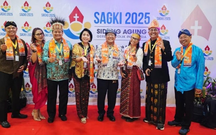 Keuskupan TNI-Polri dalam SAGKI 2025 di Jakarta 