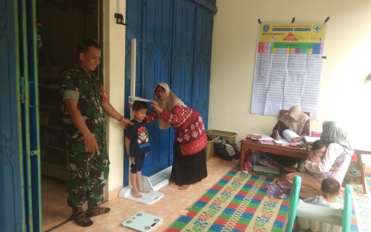 Posyandu balita wilayah binaan 