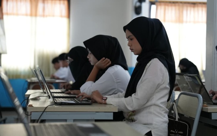 Peserta TKA di wilayah Depok