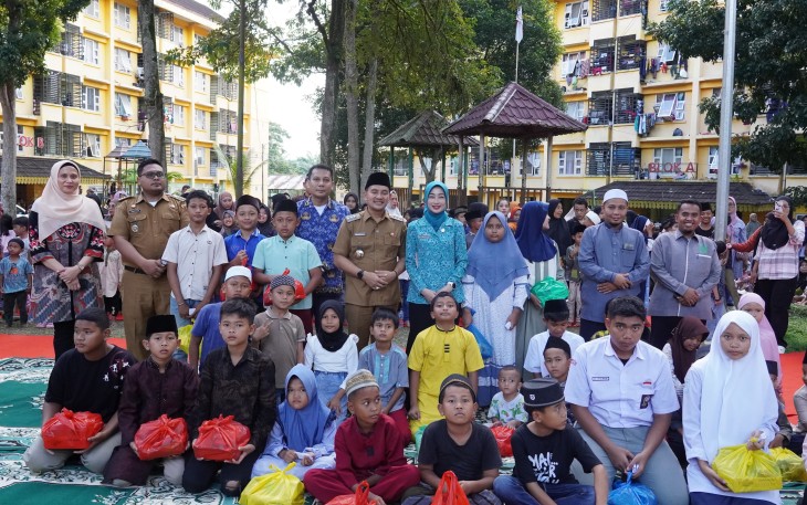 Wali Kota Tebing Tinggi Santuni 250 Anak Yatim 