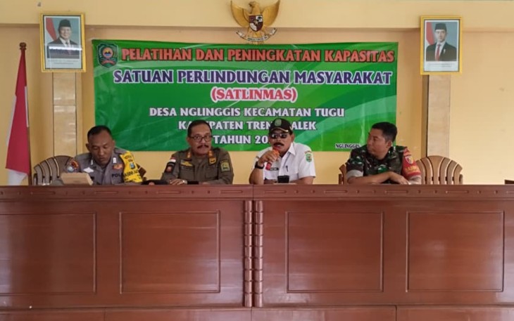 Pembekalan keamanan wilayah desa binaan 