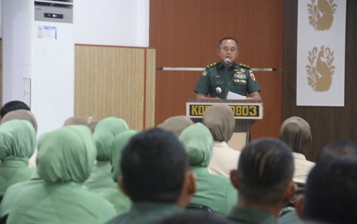 Penyuluhan hukum prajurit Kodim Madiun