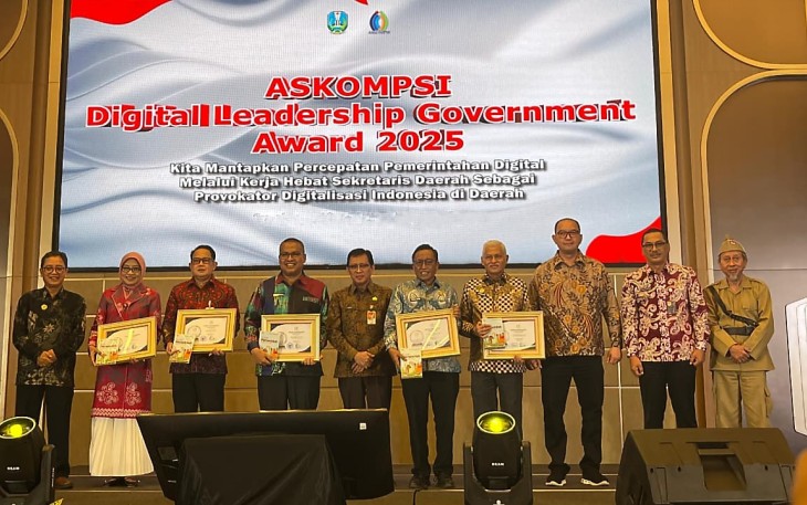 Kemendagri Apresiasi 15 Sekda Unggul dalam Kepemimpinan Digital