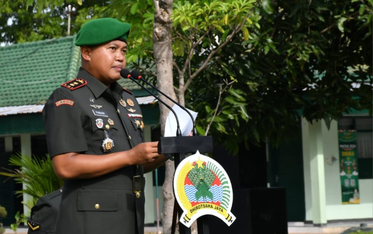 Kodim 0802/Ponorogo menggelar Upacara Hari Juang TNI AD ke 80 Tahun 2025 bertempat di Lapangan Apel Kodim 0802/ Ponorogo jalan Basuki Rahmat no 38 Kota / Kabupaten Ponorogo, Senin (15/12/2025)