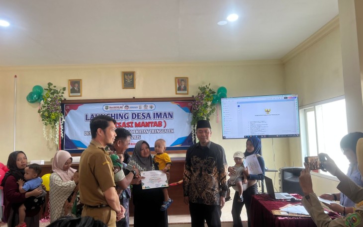 Launching Desa Imunisasi Mantap 